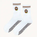 Chaussettes mi-mollet antidérapants motifs fruits Belle Amplitude