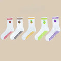 Chaussettes mi-mollet antidérapants motifs fruits Belle Amplitude