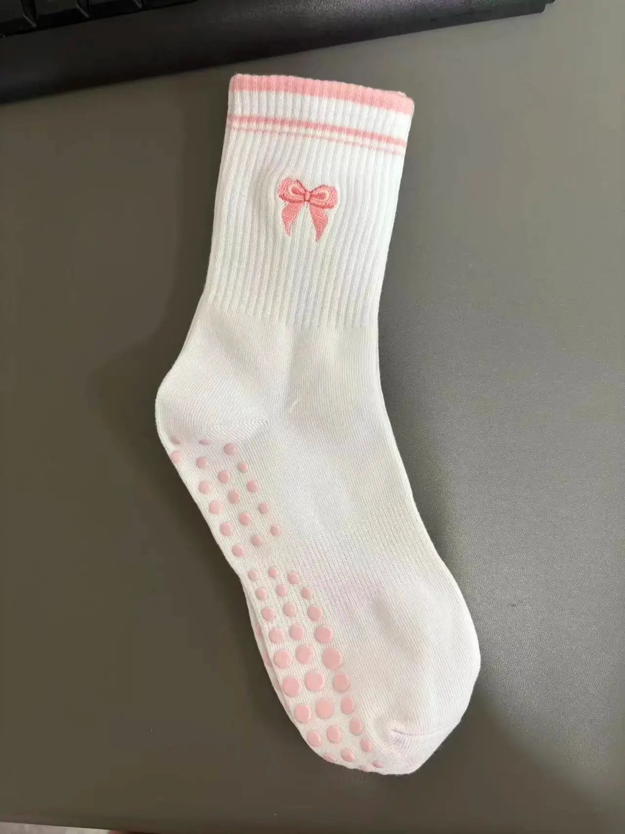 Chaussettes de sport antidérapantes avec motifs divers Belle Amplitude