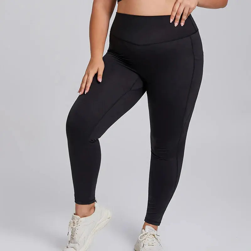 Ensemble sport – Legging taille haute sculptant + Brassière (vendus séparément) Belle Amplitude