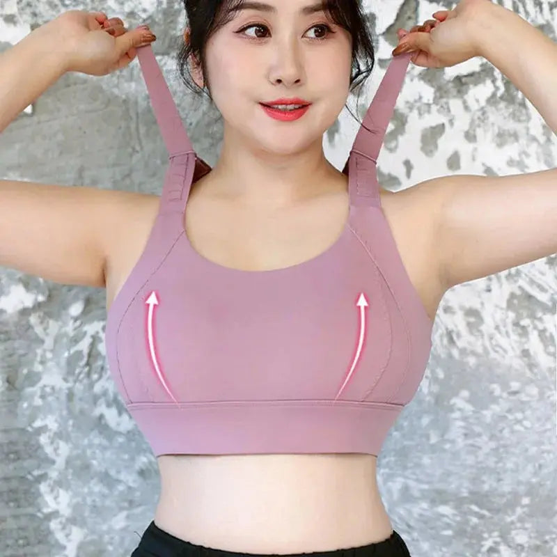 Kaia–Soutien-gorge ajustable à maintien élevé Belle Amplitude