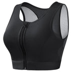 Lyra – Soutien-gorge de sport – maintien maximum & fermeture zippée frontale Belle Amplitude