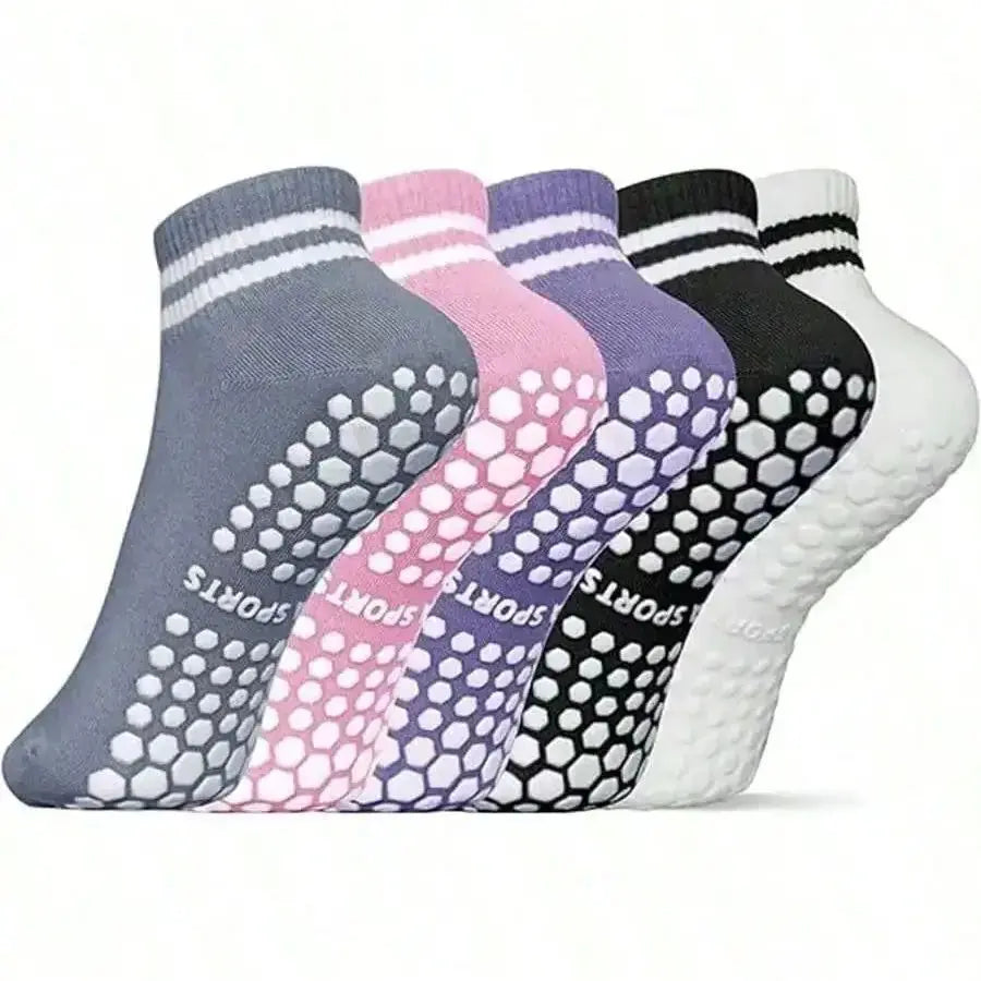 Lot de 5 paires de chaussettes antidérapantes Belle Amplitude