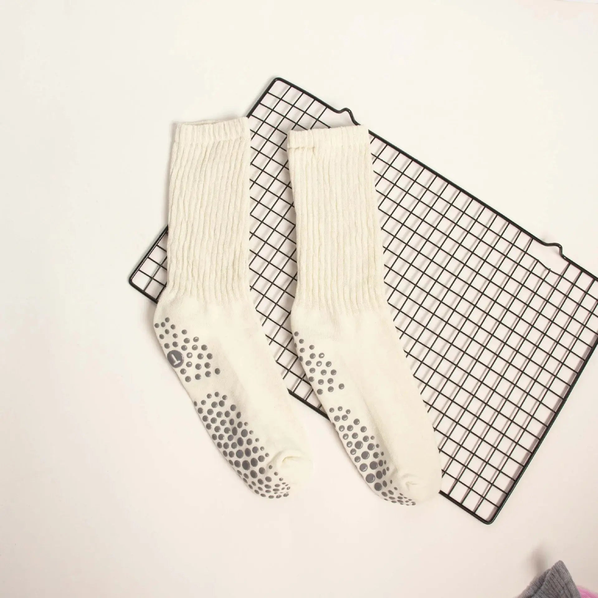 Chaussettes antidérapantes semelle en silicone Belle Amplitude