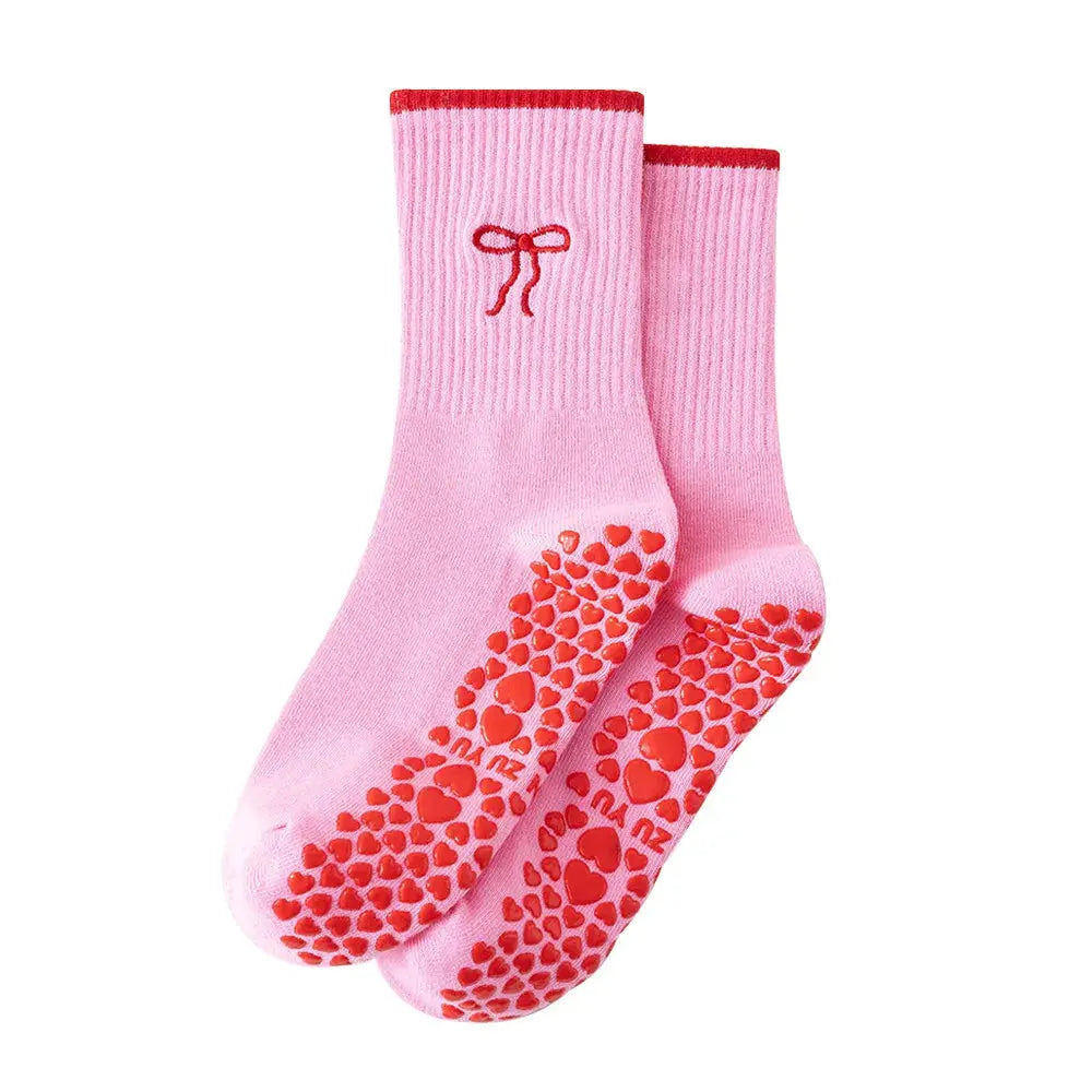 Chaussettes de sport antidérapantes avec motifs divers Belle Amplitude