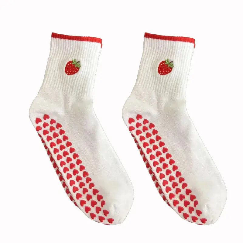 Chaussettes de sport antidérapantes avec motifs divers Belle Amplitude
