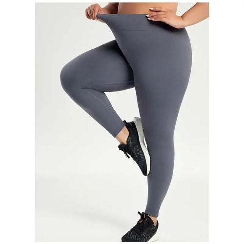 Pantalon de sport taille plus – Legging haute élasticité Belle Amplitude