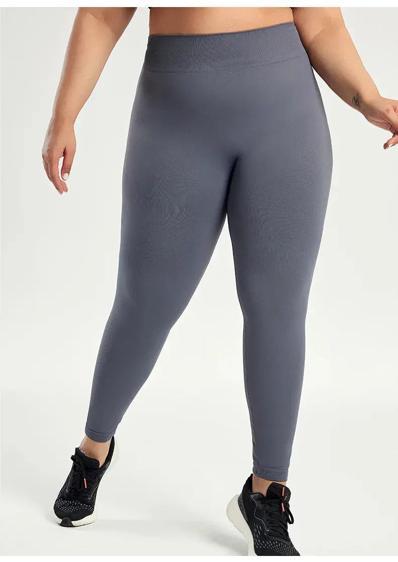Pantalon de sport taille plus – Legging haute élasticité Belle Amplitude