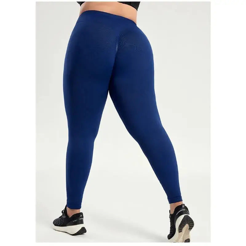 Pantalon de sport taille plus – Legging haute élasticité Belle Amplitude