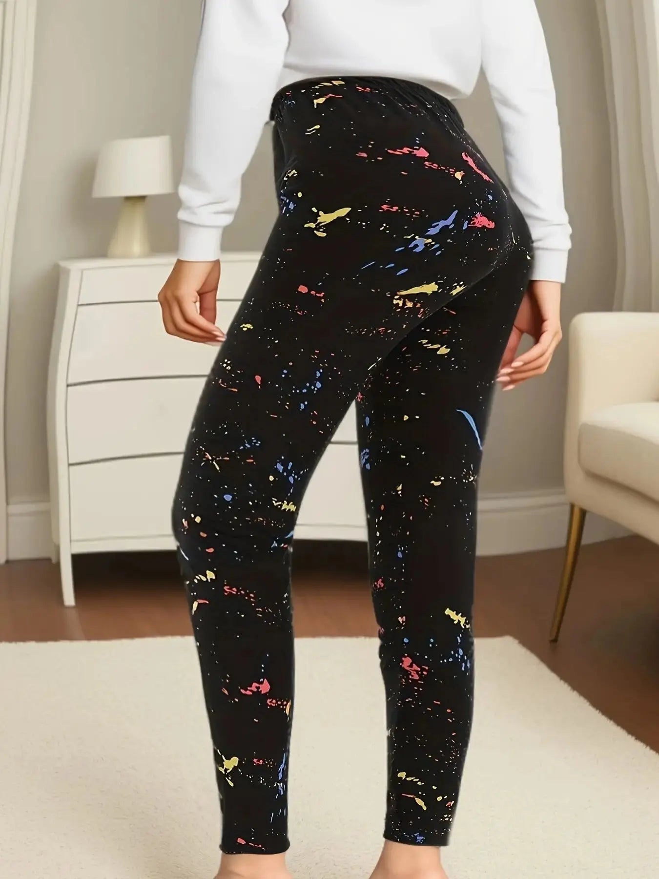 Legging femme, taille haute stretch Belle Amplitude