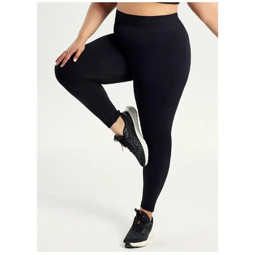 Pantalon de sport taille plus – Legging haute élasticité Belle Amplitude