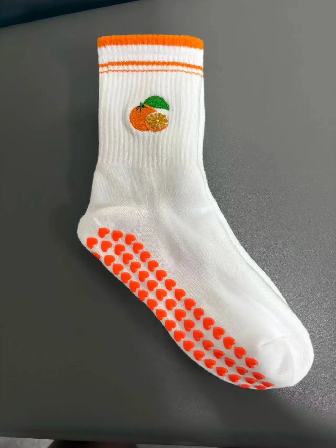 Chaussettes de sport antidérapantes avec motifs divers Belle Amplitude