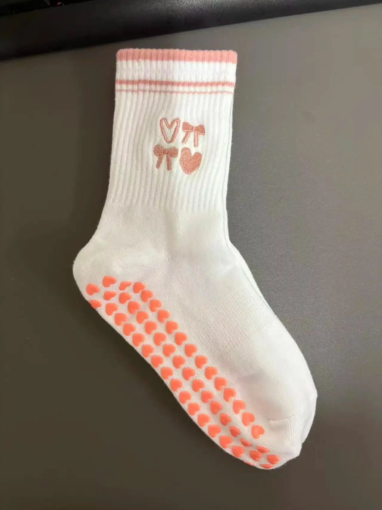 Chaussettes de sport antidérapantes avec motifs divers Belle Amplitude
