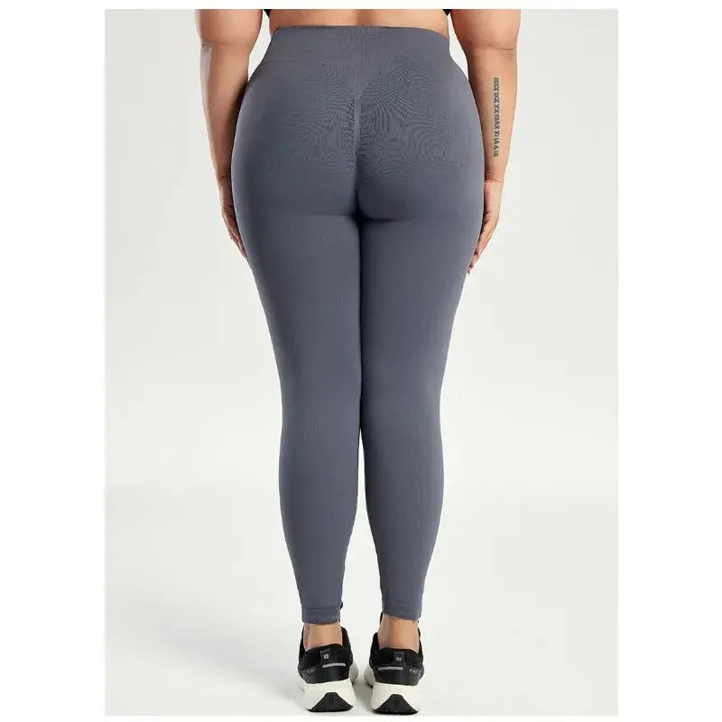 Pantalon de sport taille plus – Legging haute élasticité Belle Amplitude