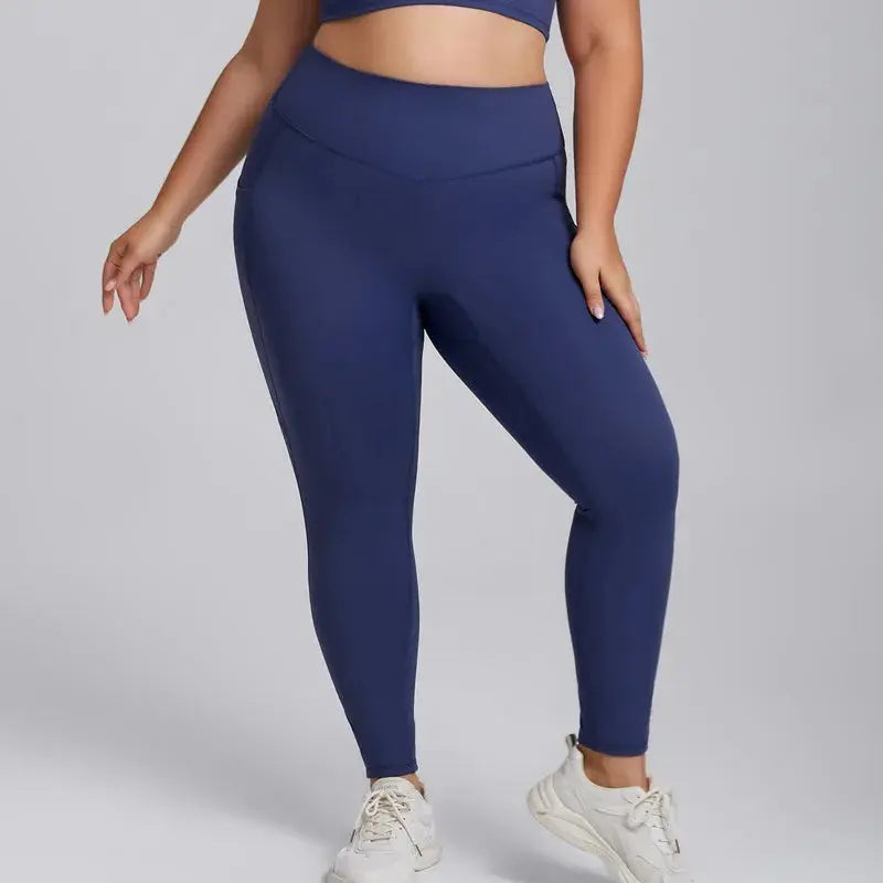 Ensemble sport – Legging taille haute sculptant + Brassière (vendus séparément) Belle Amplitude