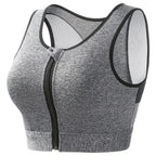 Lyra – Soutien-gorge de sport – maintien maximum & fermeture zippée frontale Belle Amplitude