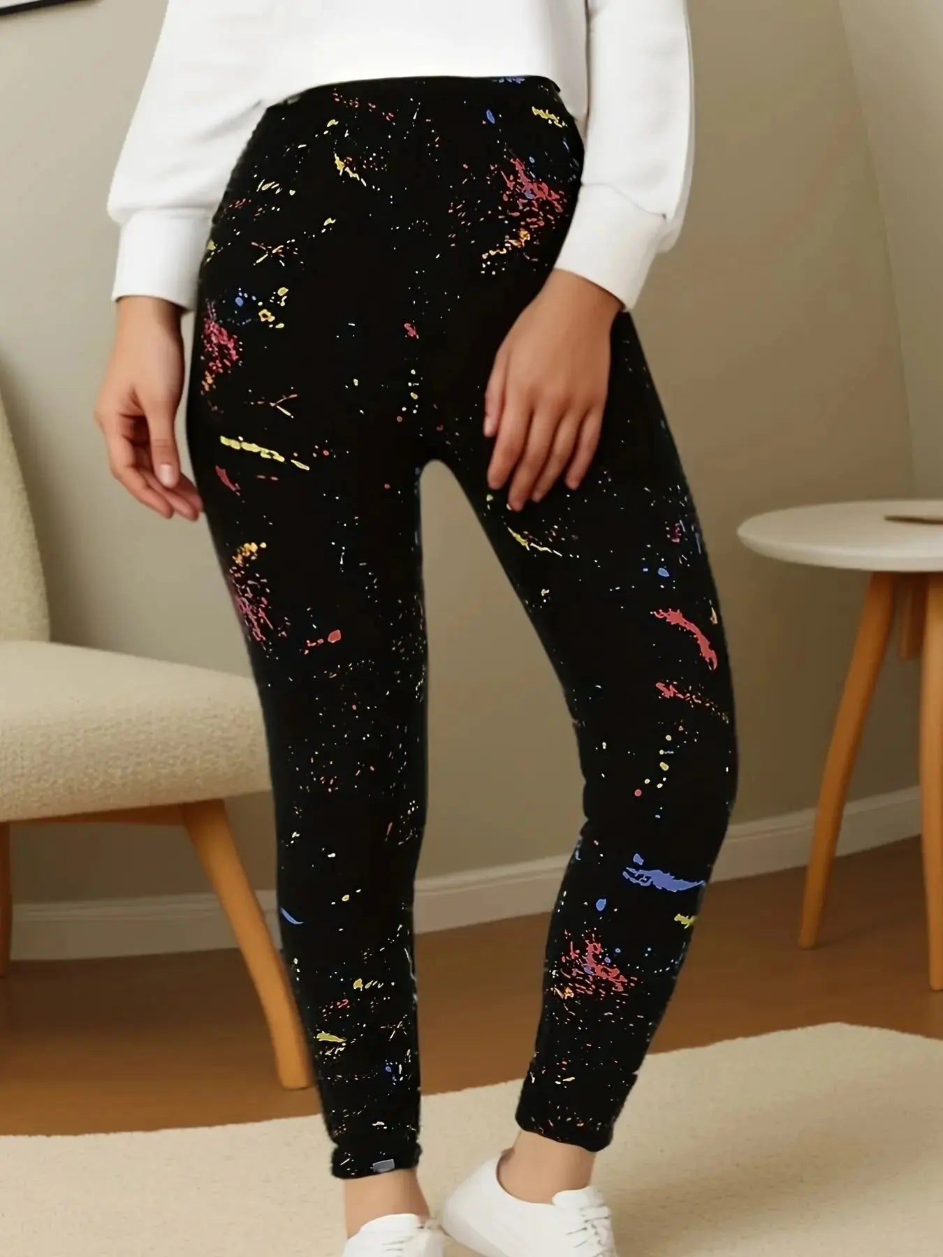 Legging femme, taille haute stretch Belle Amplitude