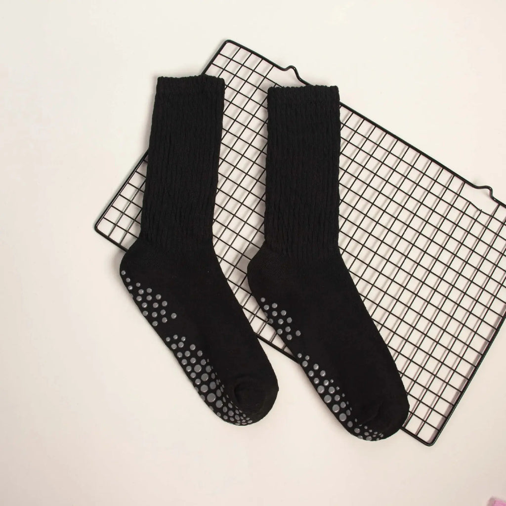 Chaussettes antidérapantes semelle en silicone Belle Amplitude
